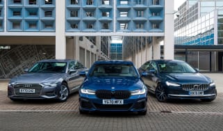 BMW 5 Series vs Audi A6 vs Volvo S90 - main